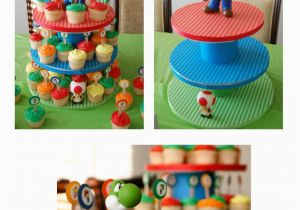 Super Mario Bros Birthday Decorations Super Mario Bros Party Ideas Yvonnebyattsfamilyfun