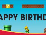 Super Mario Bros Happy Birthday Banner Super Mario Bros Birthday Banner Birthdayexpress Com