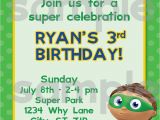 Super why Birthday Invitations Diy Printable Super why Birthday Invitation