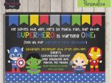 Superhero 1st Birthday Invitations Best 25 Superhero First Birthday Ideas On Pinterest