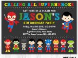 Superhero 1st Birthday Invitations Custom Listing for Shannon Etsy Superhero Birthday