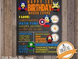 Superhero 1st Birthday Invitations First Birthday Chalkboard Despicable Me Superheroes Party