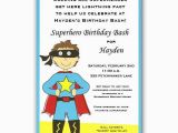 Superhero Birthday Invitation Wording Superhero Boy Invitations Clearance Paperstyle