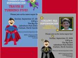 Superhero Birthday Invitation Wording Superhero Party Birthday Invitation Printable by
