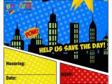 Superhero Birthday Invitations Free Free Superhero Party Invitation Encore Kids Parties