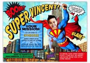 Superman 1st Birthday Invitations 10 Good Superman Birthday Invitation Card Ebookzdb Com