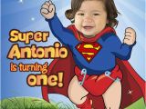 Superman 1st Birthday Invitations 29 Best 1st Birthday Invitation Baby Superheroes Images