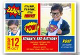 Superman 1st Birthday Invitations Superman Birthday Invitation with Photo Printable Boy Girl