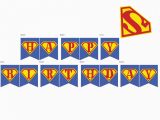 Superman Happy Birthday Banner Superhero Archives Page 3 Of 3 Magical Printable