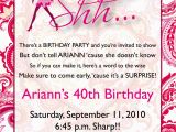 Suprise Birthday Invitations Birthday Invitation Card Surprise Birthday Invitations