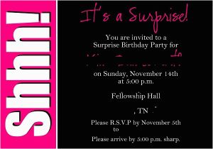 Suprise Birthday Invitations Birthday Invitations 365greetings Com