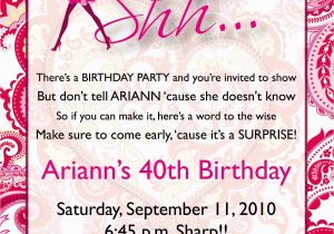 Suprise Birthday Party Invitations Birthday Invitation Card Surprise Birthday Invitations