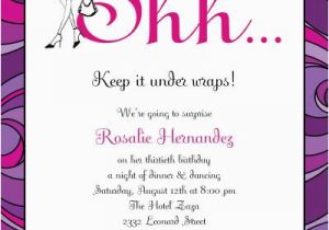 Suprise Birthday Party Invitations Surprise Birthday Party Invitation Template Dolanpedia