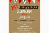 Surprise 21st Birthday Invitations Surprise 21st Birthday Party Invitations Bunting Zazzle