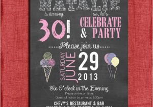 Surprise 30 Birthday Invitations 8 Best Images Of 30th Birthday Invitations Free Printable