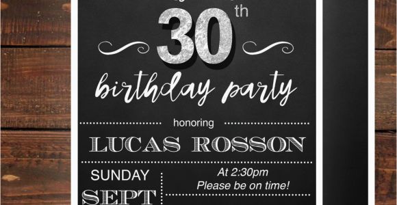 Surprise 30 Birthday Invitations Surprise 30th Birthday Invitations for Him by