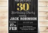 Surprise 30th Birthday Invitations for Men 30th Birthday Surprise Party Gold Black Mens 30th