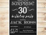 Surprise 30th Birthday Invitations for Men 9 Best Unique 30th Birthday Party Ideas Images On