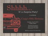 Surprise 30th Birthday Invitations for Men Items Similar to Adult Birthday Invitation Man 39 S Adult