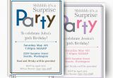 Surprise 30th Birthday Invitations for Men Surprise Birthday Invitations for Men or Women Printable