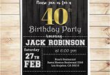 Surprise 40th Birthday Invites Surprise 40th Birthday Party Invitations for Him Men 40th