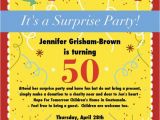 Surprise 50 Birthday Party Invitations 50th Birthday Surprise Party Invitations Free Invitation