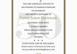 Surprise 50 Birthday Party Invitations Classic 50th Birthday Gold Surprise Party Invitations