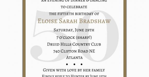 Surprise 50 Birthday Party Invitations Classic 50th Birthday Gold Surprise Party Invitations