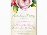 Surprise 55th Birthday Invitations Surprise 55th Birthday Invitations for Women Adult Surprise