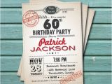Surprise 60 Birthday Party Invitations Surprise 60th Birthday Party Invitation top Secret 60th