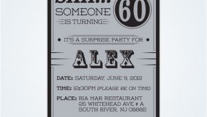 Surprise 60th Birthday Invitation Templates Free Free Printable 60th Surprise Birthday Party Invitations