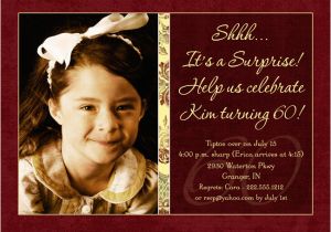 Surprise 60th Birthday Party Invitation Wording 60th Surprise Birthday Party Invitations Drevio