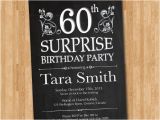 Surprise 60th Birthday Party Invitations Template 14 Surprise Birthday Invitations Free Psd Vector Eps