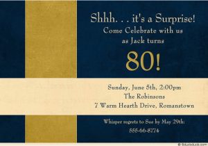 Surprise 80th Birthday Invitation Wording Surprise 80th Birthday Invitation Templates