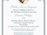 Surprise 80th Birthday Party Invitation Wording 80th Surprise Birthday Invitation Wording 90th Birthday