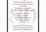 Surprise 80th Birthday Party Invitation Wording Classic 80th Birthday Red Surprise Invitations Paperstyle