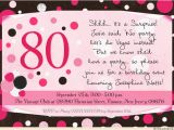 Surprise 80th Birthday Party Invitation Wording Surprise Birthday Party Invitations Wording Ideas