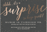 Surprise Birthday Dinner Invitation Wording 75th Birthday Invitations 50 Gorgeous 75th Party Invites