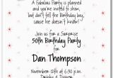 Surprise Birthday Dinner Invitation Wording 8 Best Images Of Surprise 50th Birthday Invitations