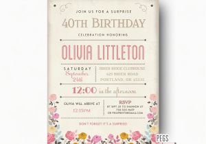 Surprise Birthday Invitation Wording for Adults Adult Surprise Birthday Invites Rustic Surprise Birthday