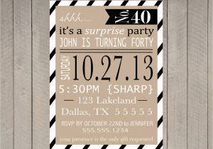 Surprise Birthday Invitation Wording for Adults Items Similar to Adult Surprise Party Invitation Printable