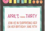 Surprise Birthday Party Invitation Wording for Adults Surprise Birthday Party Invitation Wording for Adults