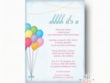 Surprise Birthday Party Invitations for Adults Adult Surprise Birthday Invitation Birthday Balloons