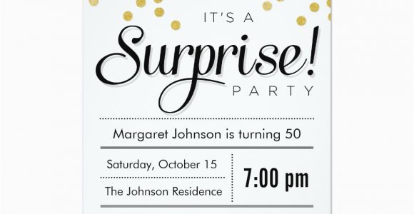 Surprise Birthday Party Invitations for Adults Party Invitations Best Surprise Party Invitation Ideas