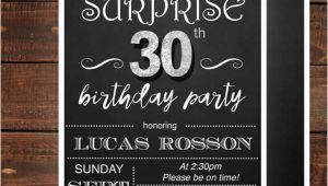 Surprise Birthday Party Invitations for Men Birthday Invitation Templates In Pdf Free Premium