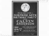 Surprise Birthday Party Invitations for Men Items Similar to Disco Adult Surprise Birthday Invitation