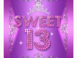 Sweet 13 Birthday Invitations 216 Sweet 13 Invitations Sweet 13 Announcements