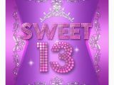 Sweet 13 Birthday Invitations 216 Sweet 13 Invitations Sweet 13 Announcements