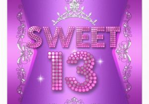 Sweet 13 Birthday Invitations 216 Sweet 13 Invitations Sweet 13 Announcements