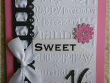 Sweet 16 Birthday Card Ideas 52 Best Images About Girls Birthday Cards On Pinterest
